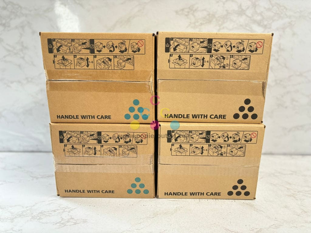 4 OEM Ricoh MP C6502S,C8002SP CCKK Toner Cartridge 842086,842083 Same Day Ship