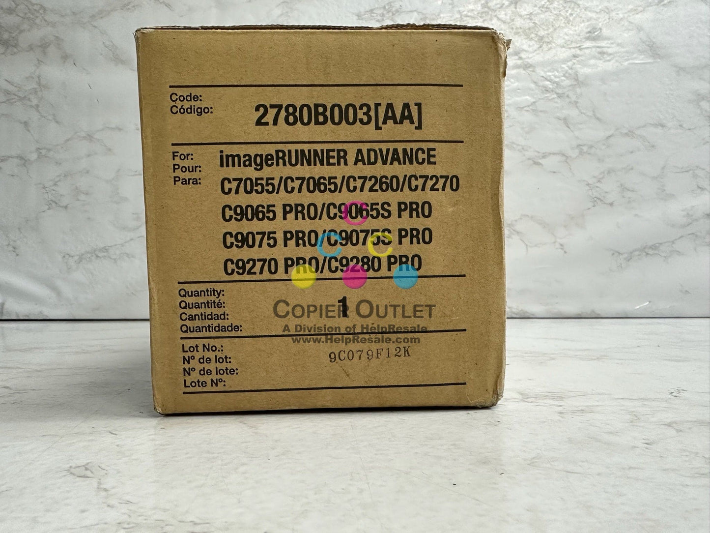 New Genuine Canon iR C7055, C7065, C7260 Black Drum GPR-32/33 2780B003(AA)