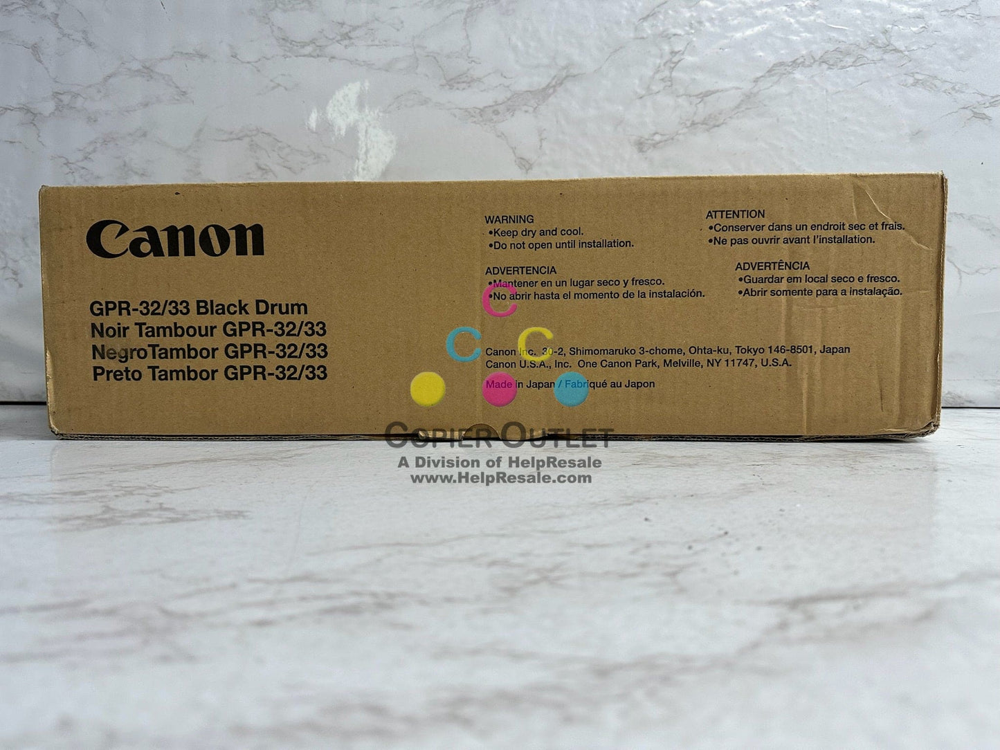 New Genuine Canon iR C7055, C7065, C7260 Black Drum GPR-32/33 2780B003(AA)