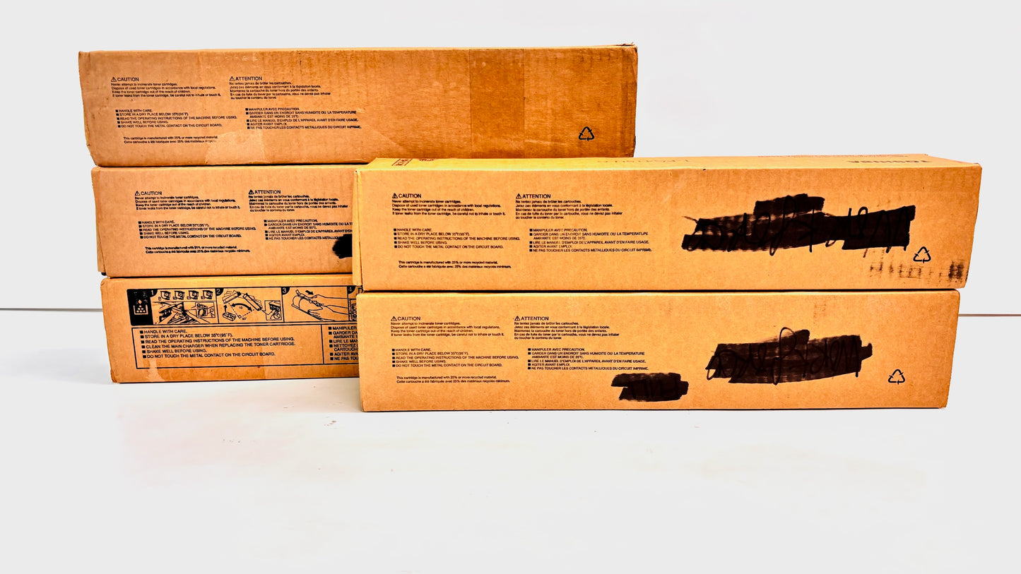 5 Cosmetic Toshiba eSTUDIO 2515AC,3015AC,3515AC CMYYK Toners T-FC415U