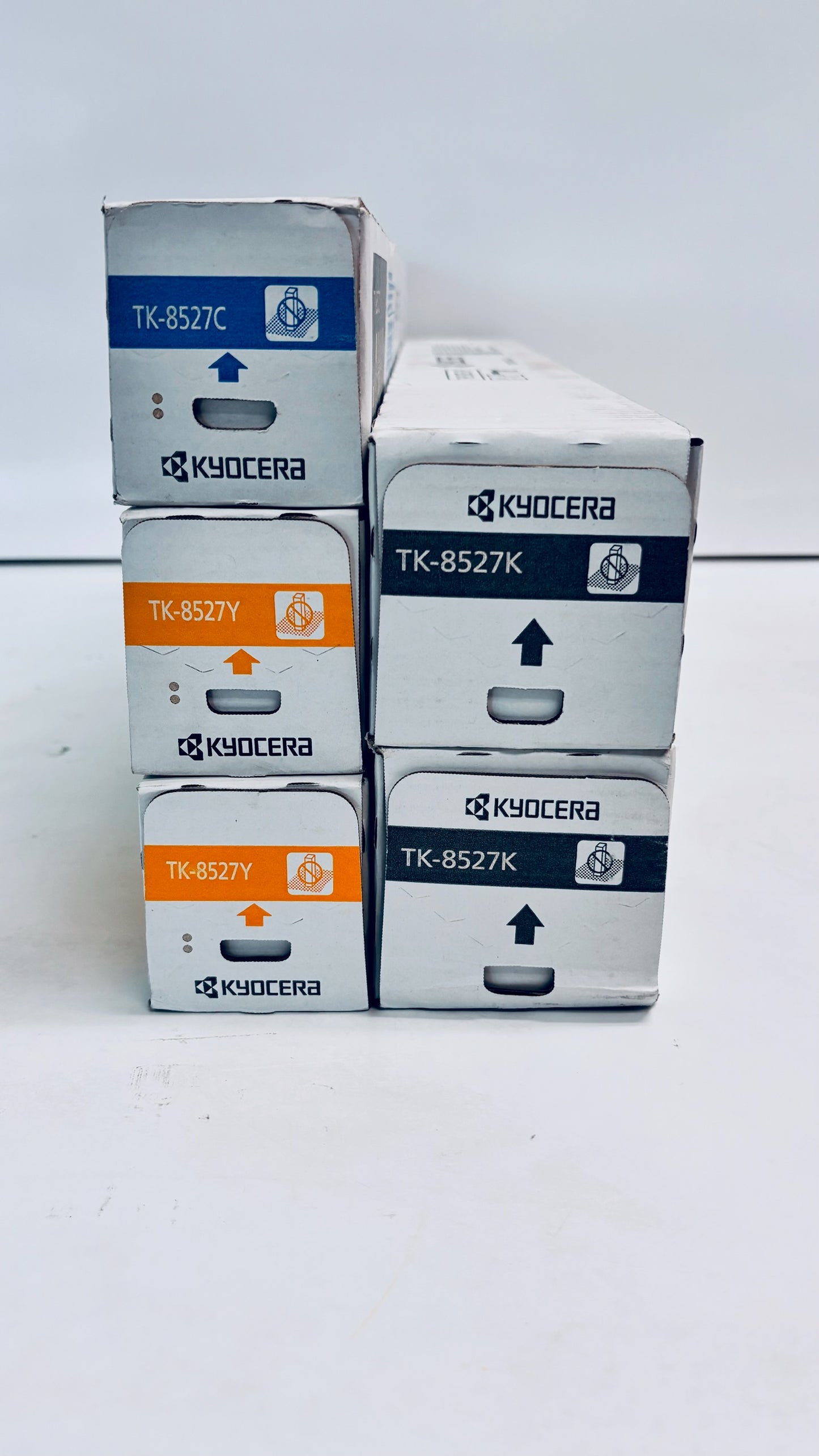 5 Genuine Kyocera TASKalfa 3552ci, 3553ci, 4052ci CYYKK Toners TK-8527
