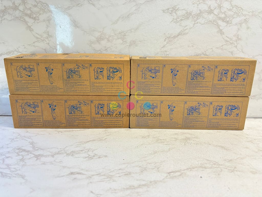 4 New OEM Konica Minolta Bizhub PRESS C6000L TN616K-L Black Toner A1U9132