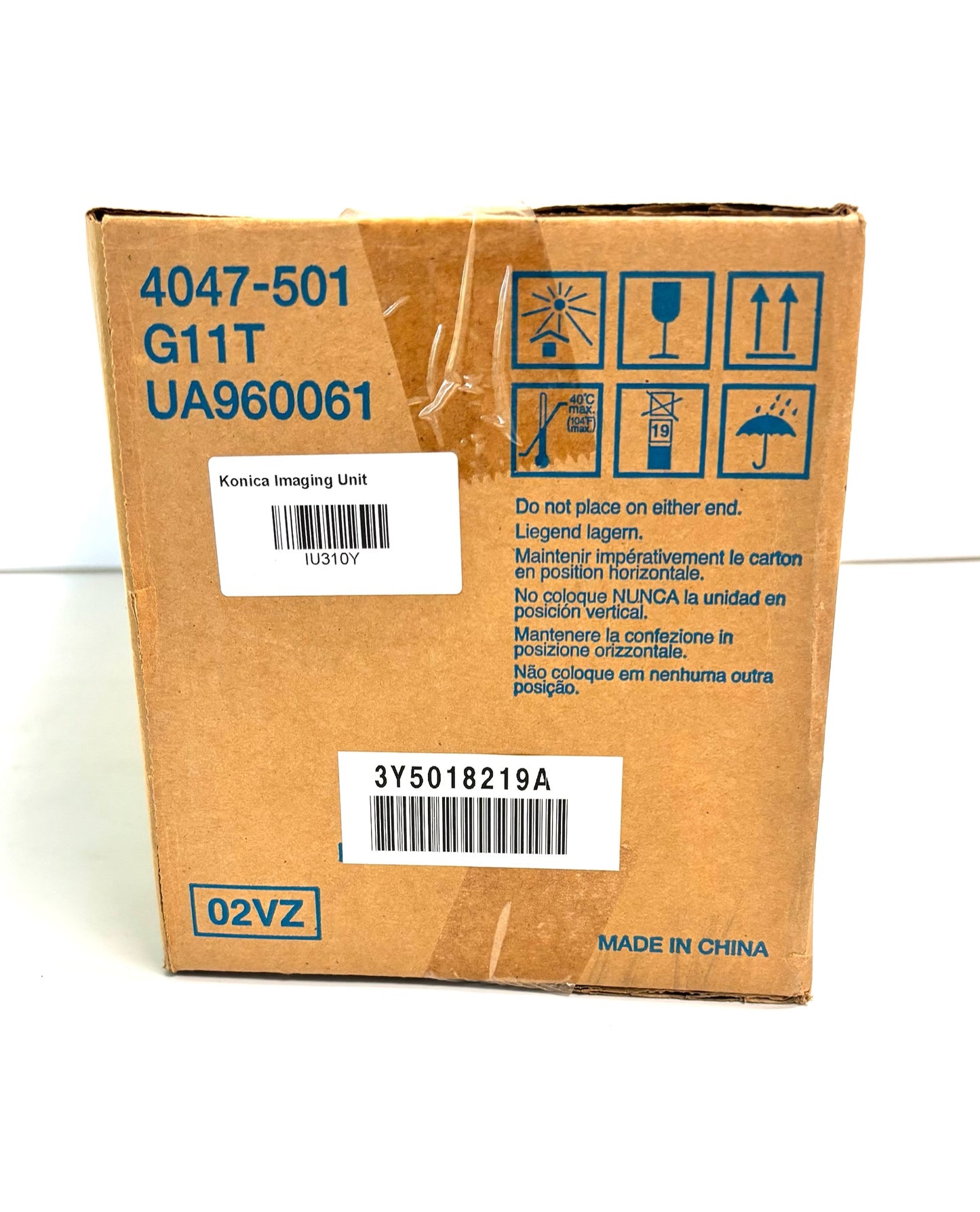 Genuine Konica Minolta Bizhub C350/C351/C450 imaging Unit IU310Y, 4047-501