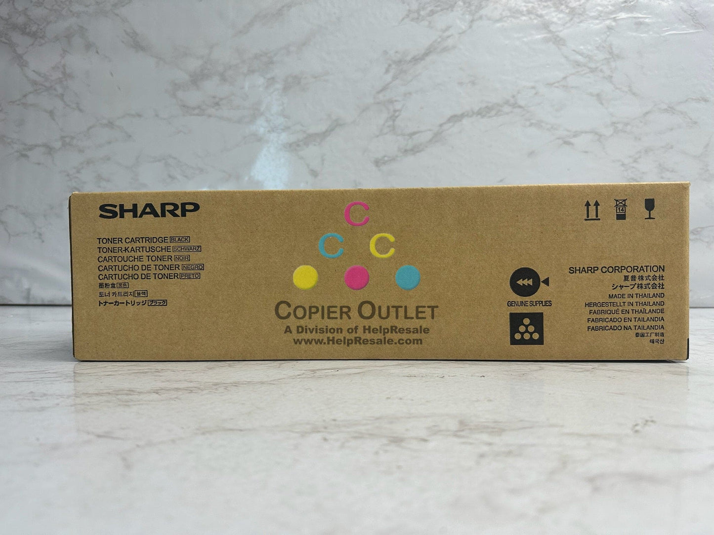 Genuine Sharp BP-B540WR,BP-B550PW,BP-B550WD Black Toner BP-B50NT-A, BPB50NTA