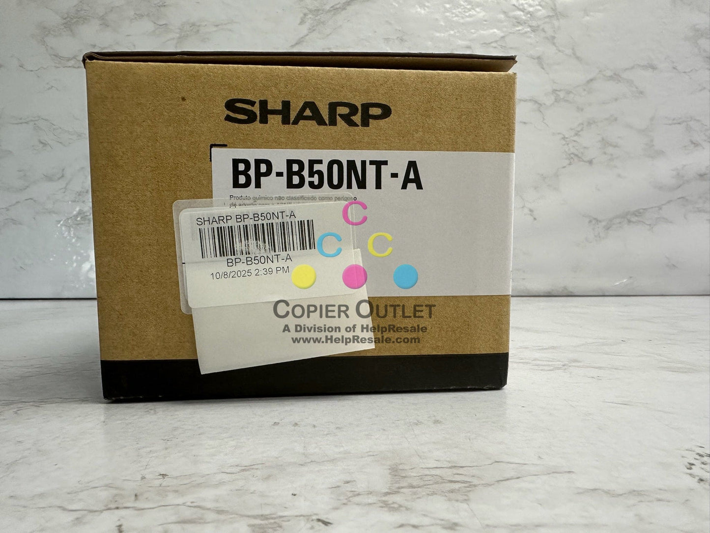 Genuine Sharp BP-B540WR,BP-B550PW,BP-B550WD Black Toner BP-B50NT-A, BPB50NTA