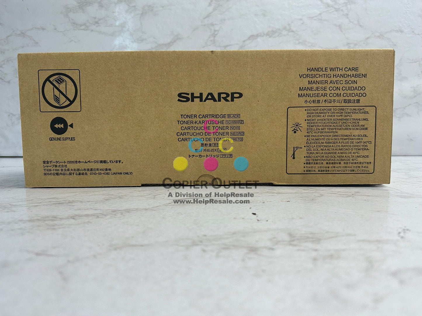 Genuine Sharp BP-B540WR,BP-B550PW,BP-B550WD Black Toner BP-B50NT-A, BPB50NTA