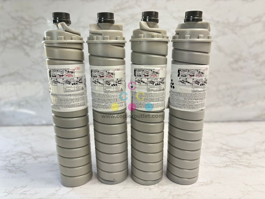 4 New OEM Ricoh Aficio 1060,MP 7000,9003SP Toner Type 6110D, 841332 (885400)