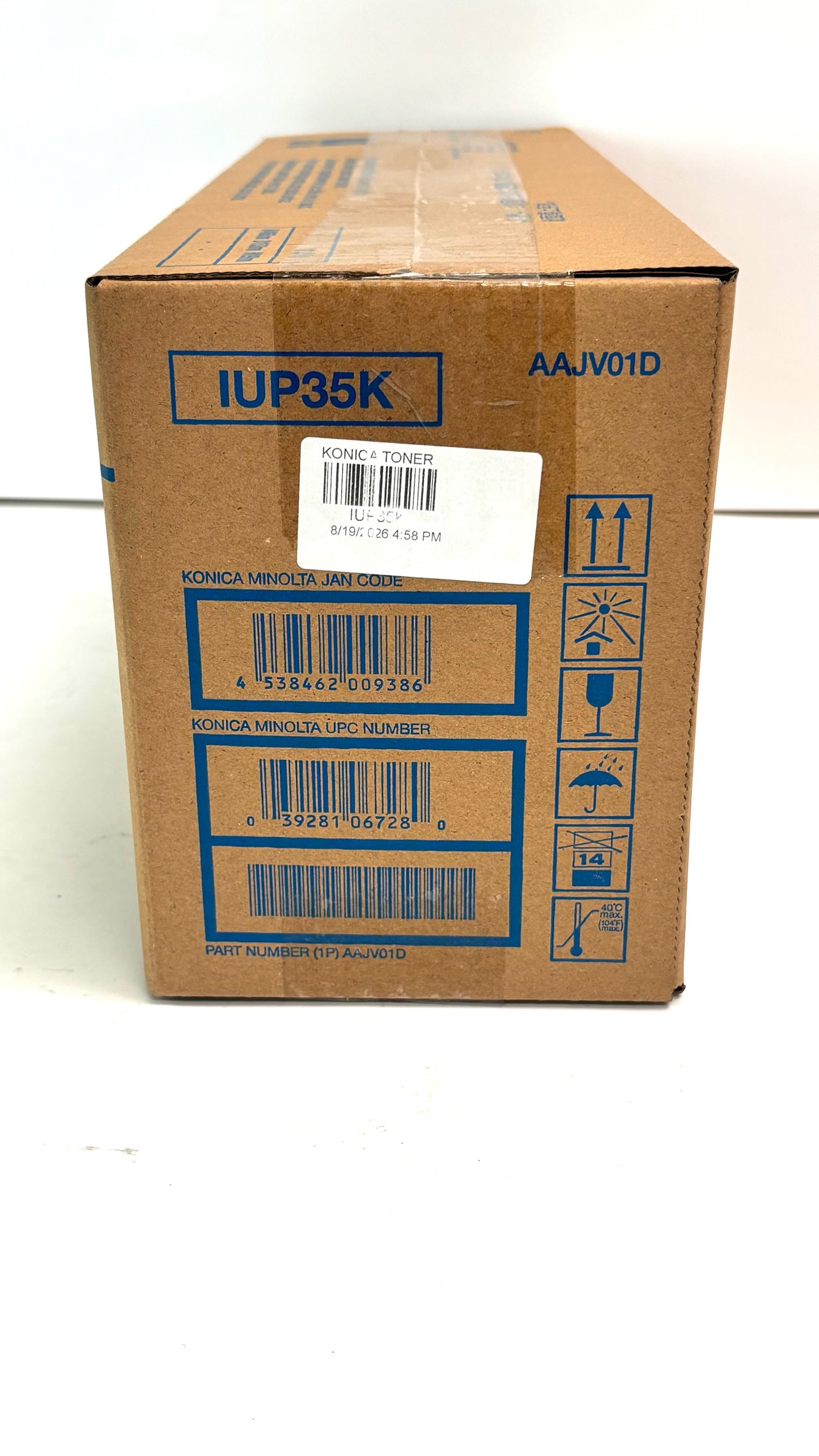 New Genuine Konica Minolta C3350i, C4051i Black Imaging Unit IUP35K,  AAJV01D