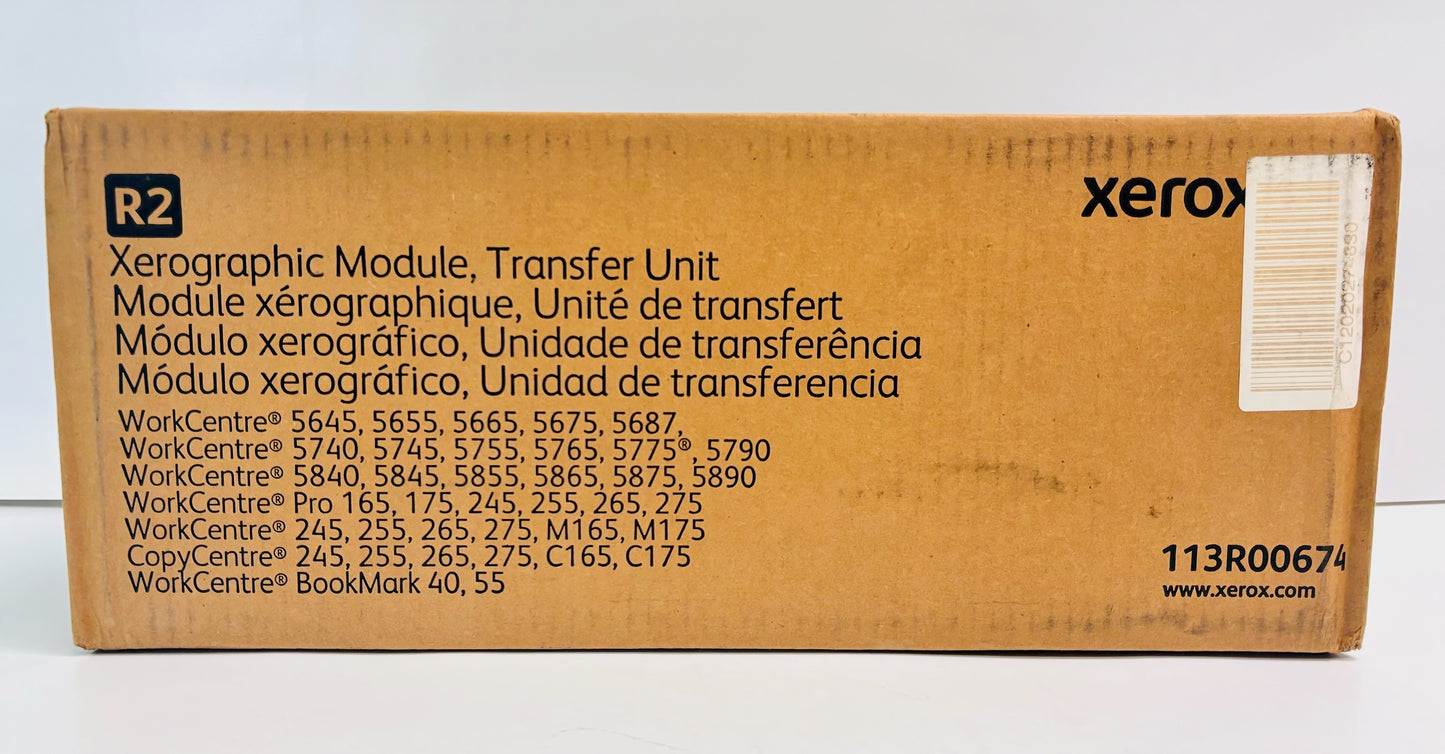 New Genuine Xerox WorkCentre 5645/5655/5665 Transfer Unit 113R00674