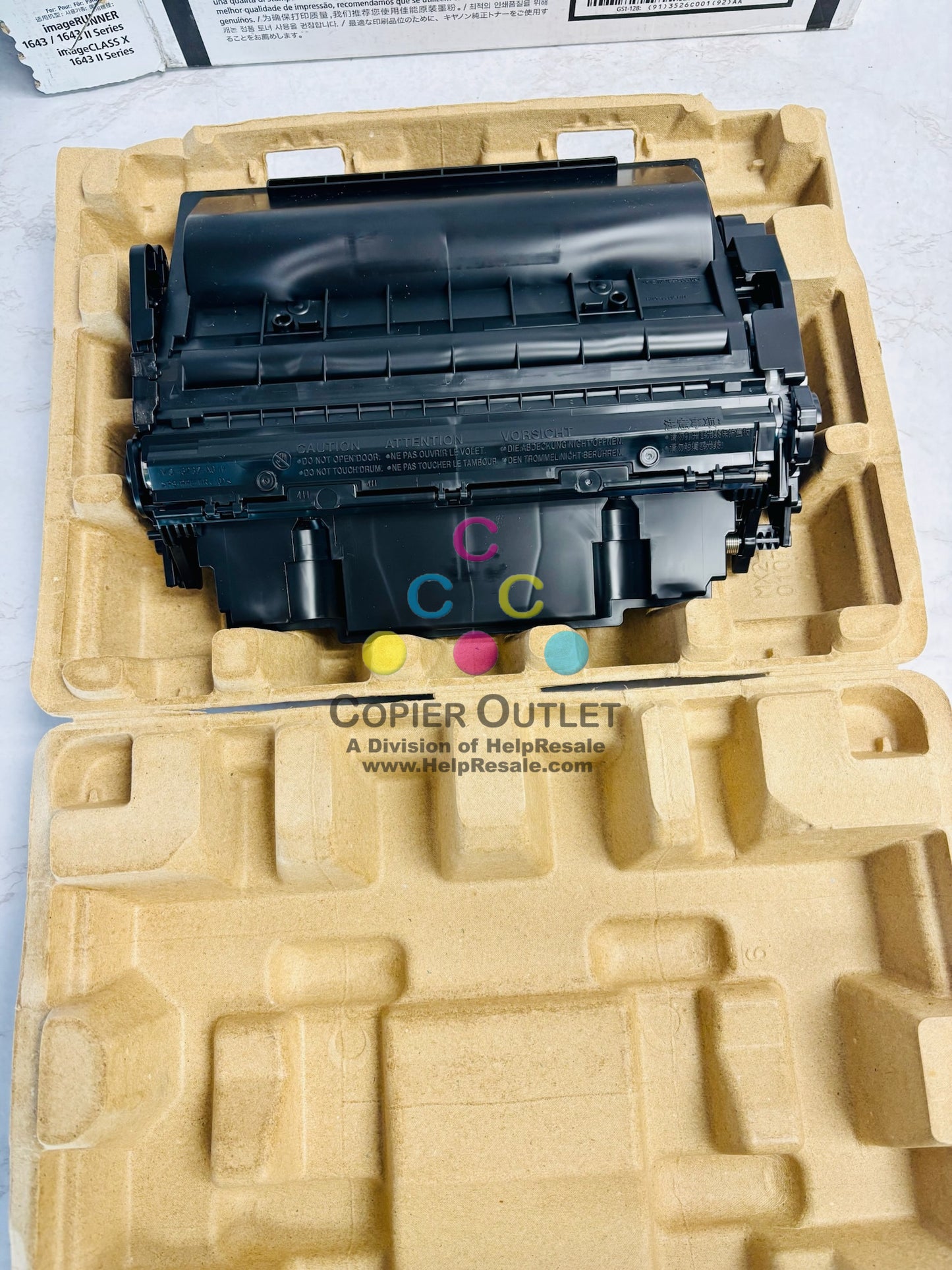 Open Genuine Canon iR1643i 1643iF 1643P Black Toner T06, 3526C001AA