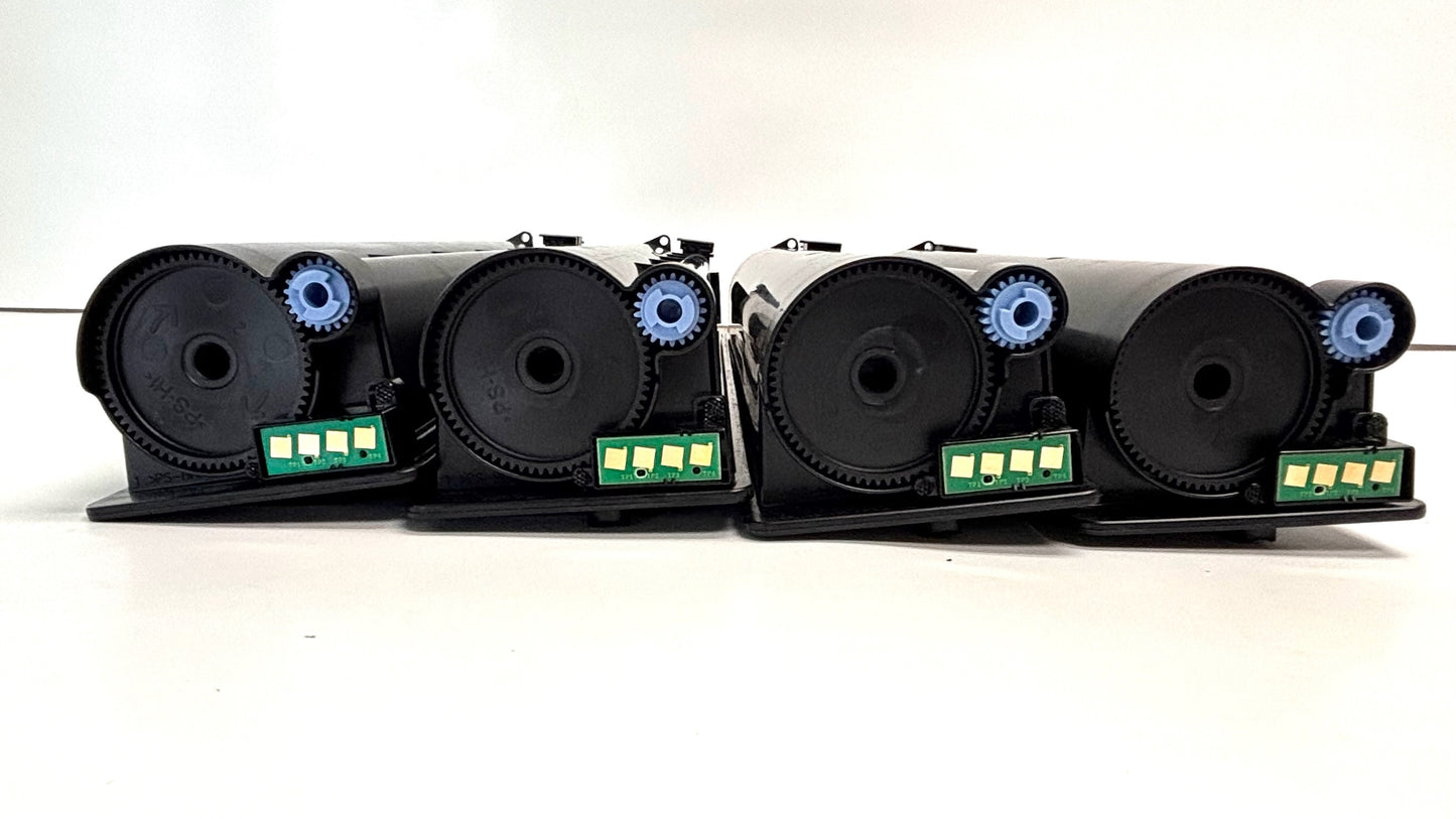 4 Open OEM Toshiba 2050C,2551C Yellow & Black Toners T-FC30U-YKKK (No Tabs)