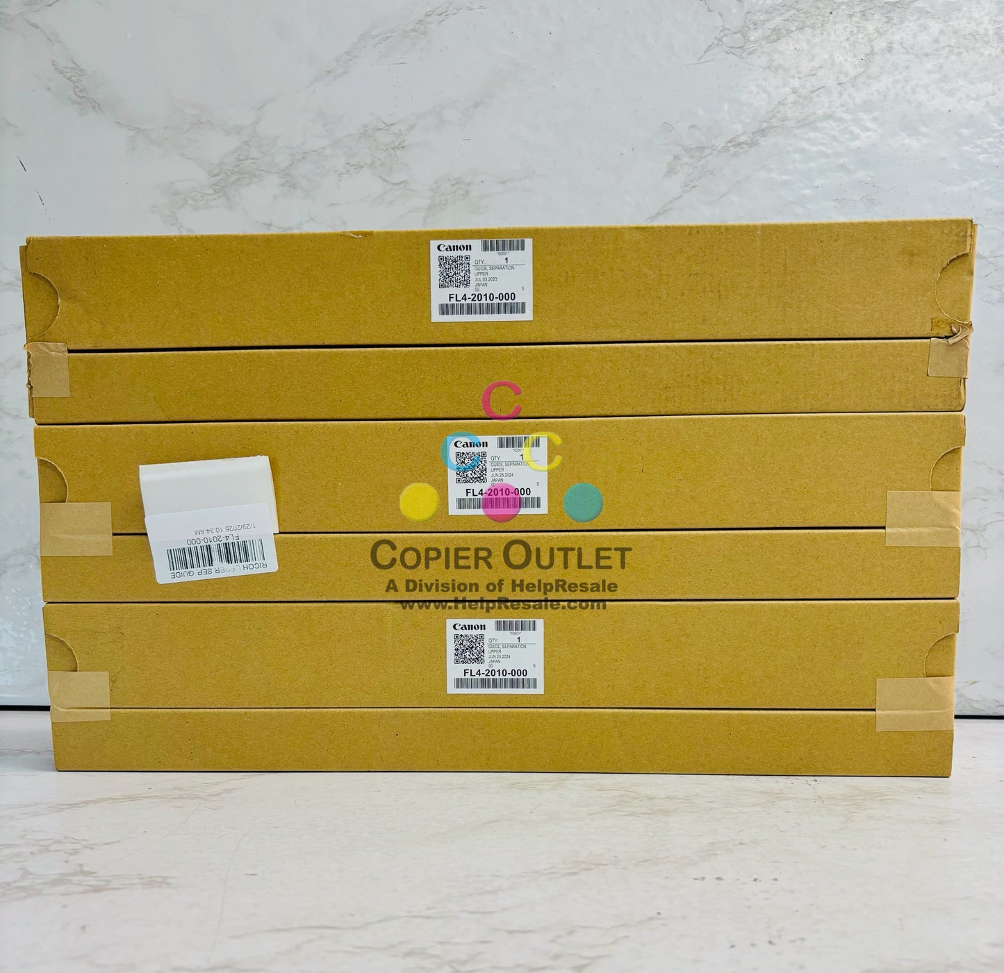 3 Genuine Canon Booklet Finisher D1, F1 Pro Estrangement Roller FL4-2010-000