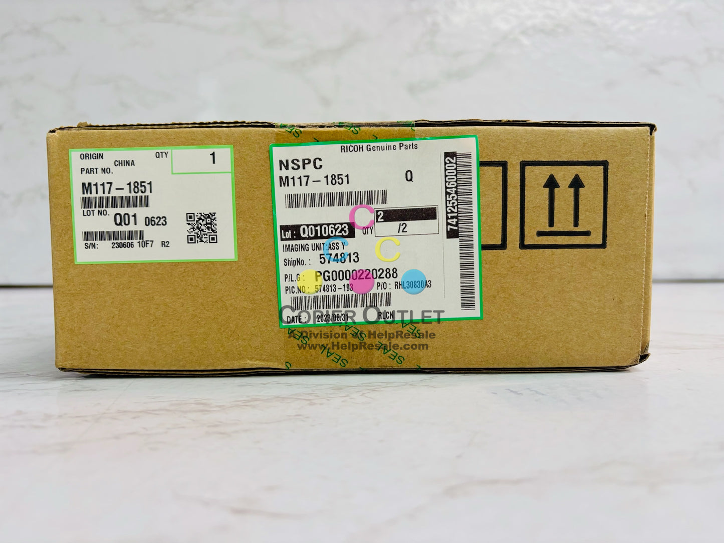 Genuine Ricoh Aficio SP 3500SF, SP 3510SF Laser Unit M117-1851, M1171851