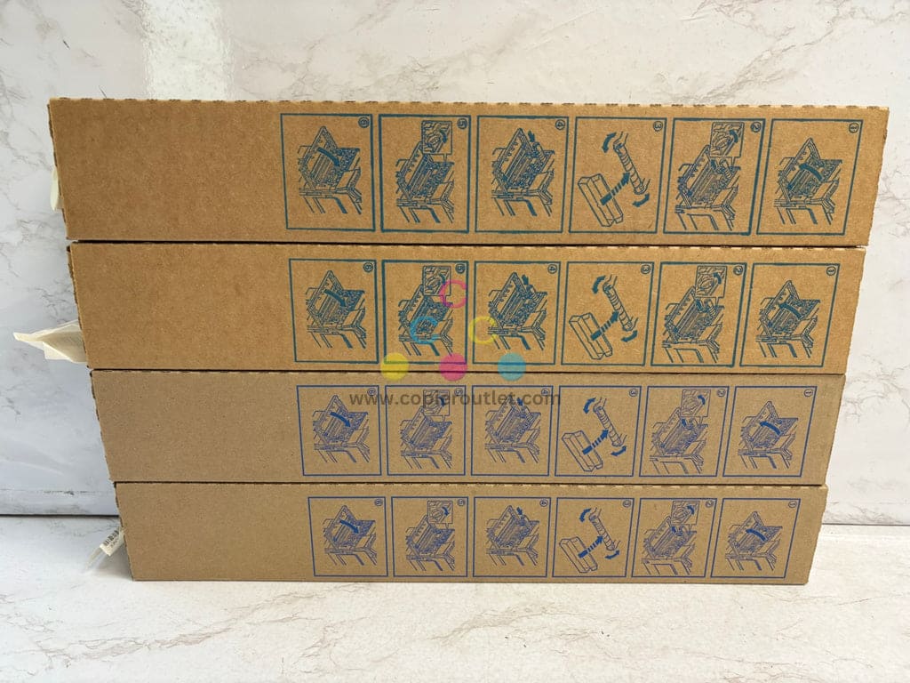 4 OEM Konica Minolta bizhub C458,C558,C658 TN514M Low yield Magenta Toners 8.8oz