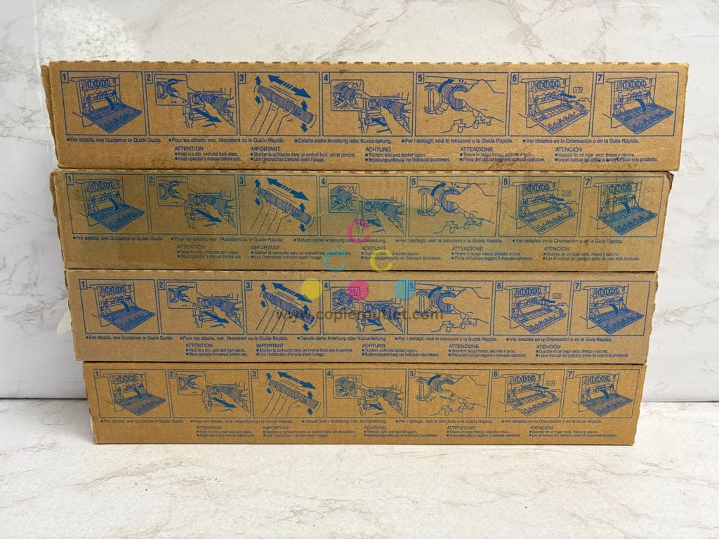 4 New OEM Konica Minolta C224,C224e,C284,C364 TN321 Magenta Toners TN321M - A33K330