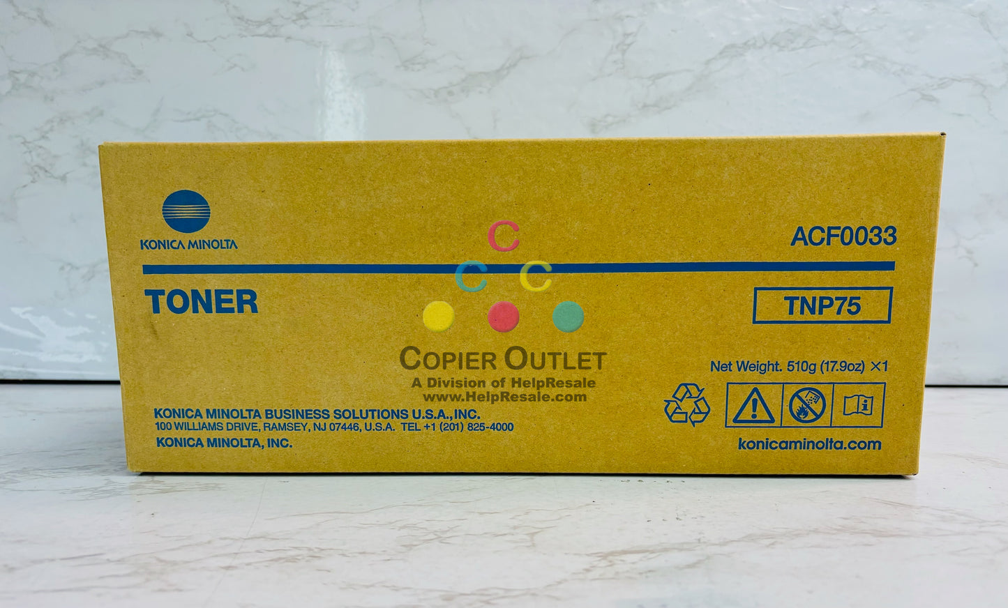 Genuine Konica Minolta bizhub 5000i Black Toner TNP75
