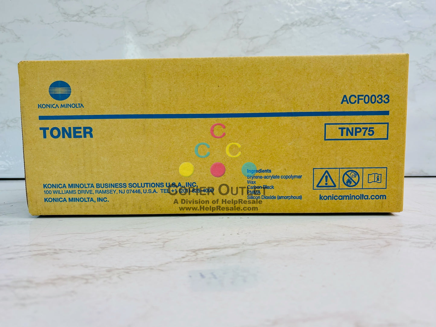 Genuine Konica Minolta bizhub 5000i Black Toner TNP75