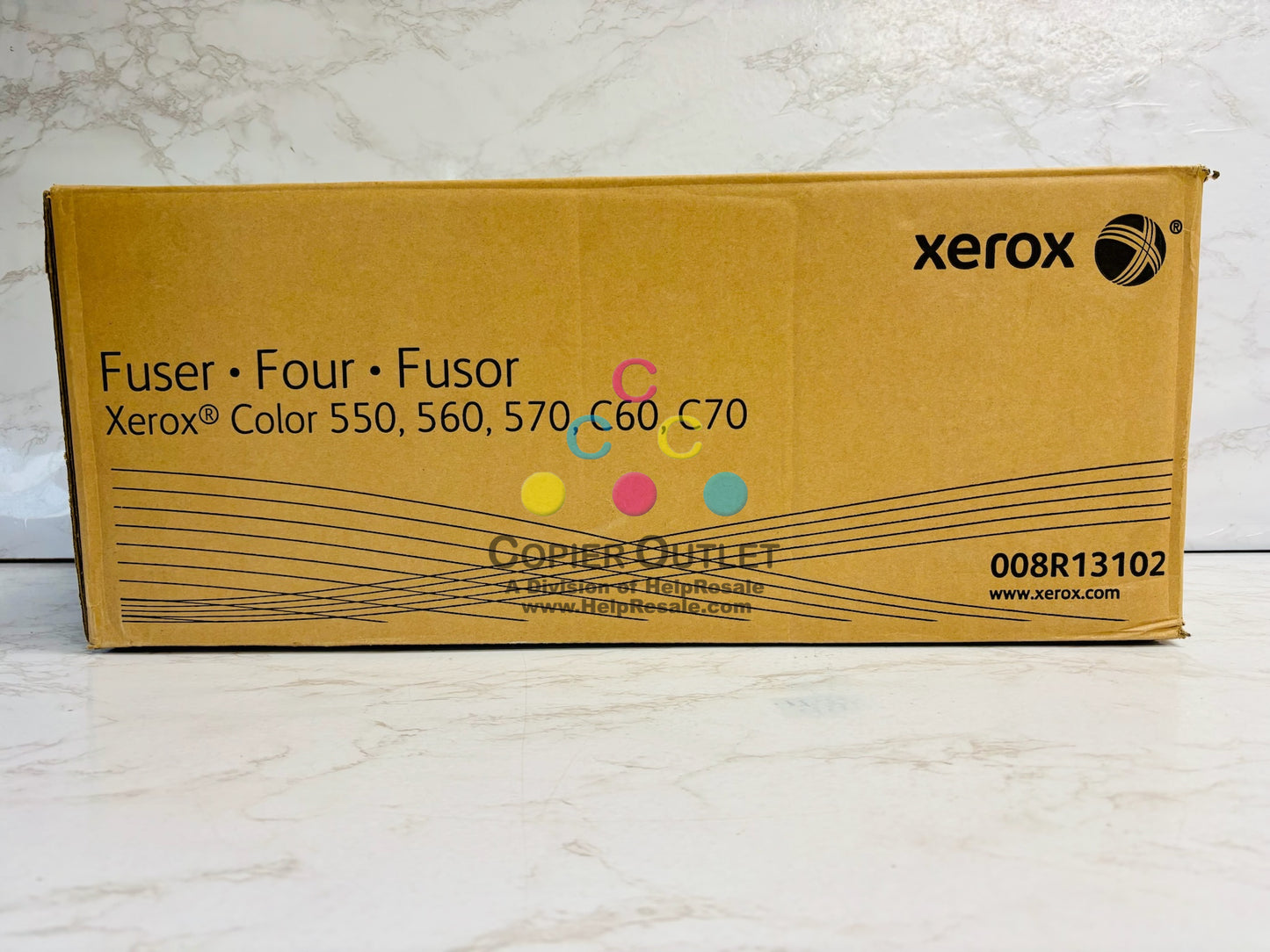 Open Genuine Xerox Color 550,560,570,C60,C70 Fuser 008R13102