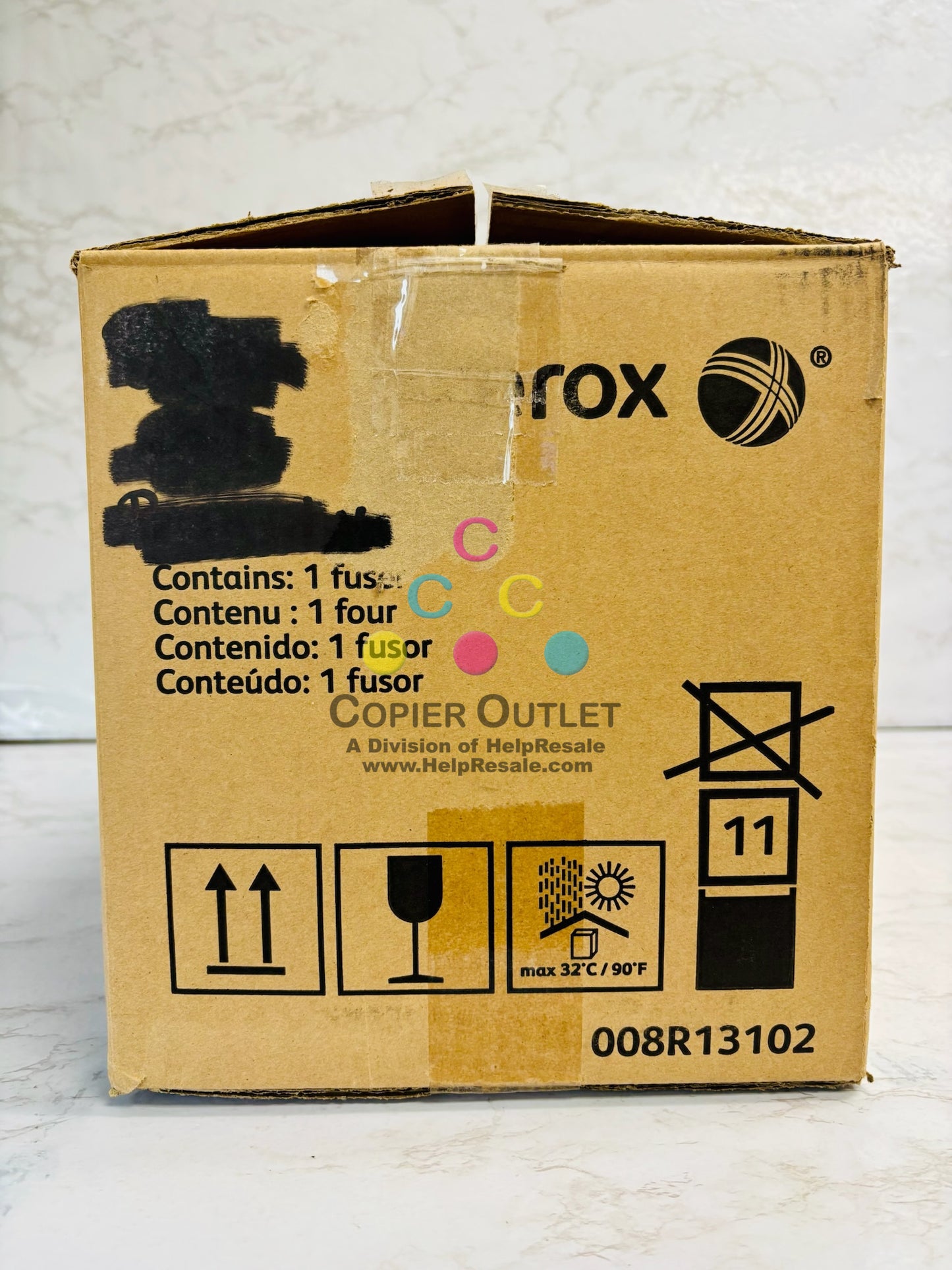 Open Genuine Xerox Color 550,560,570,C60,C70 Fuser 008R13102