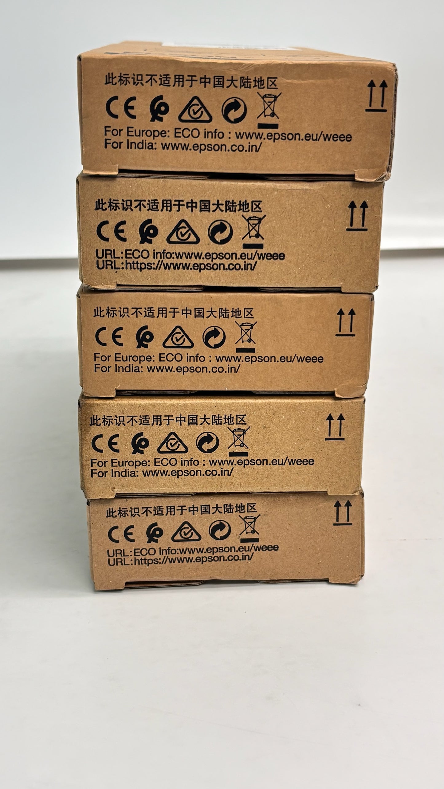 5 Genuine Epson 902XL WF-C5210 Cyan, Magenta & Yellow Inks T902XL220,320,420
