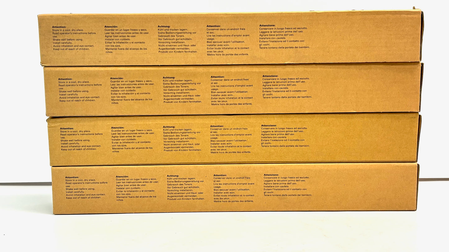 4 Unbranded Katun TASKalfa 3252ci,CS3253ci CMYK Toners TK-8337/TK8339