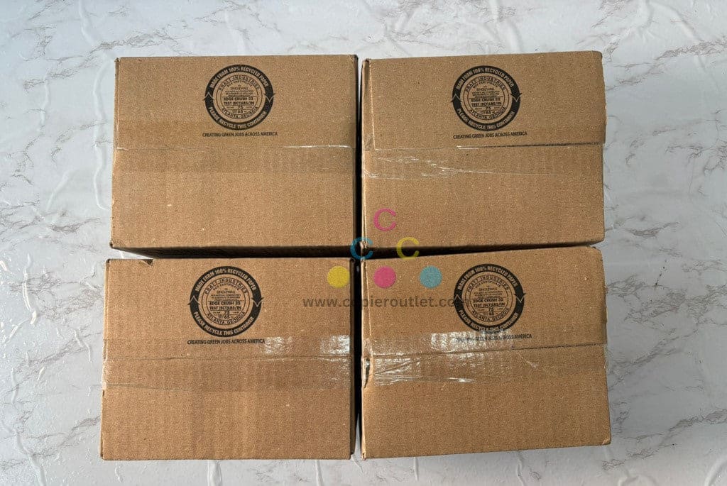 4 Genuine Ricoh Pro C5100, C5110 CMYK Toners 828350,828351,828352,828353