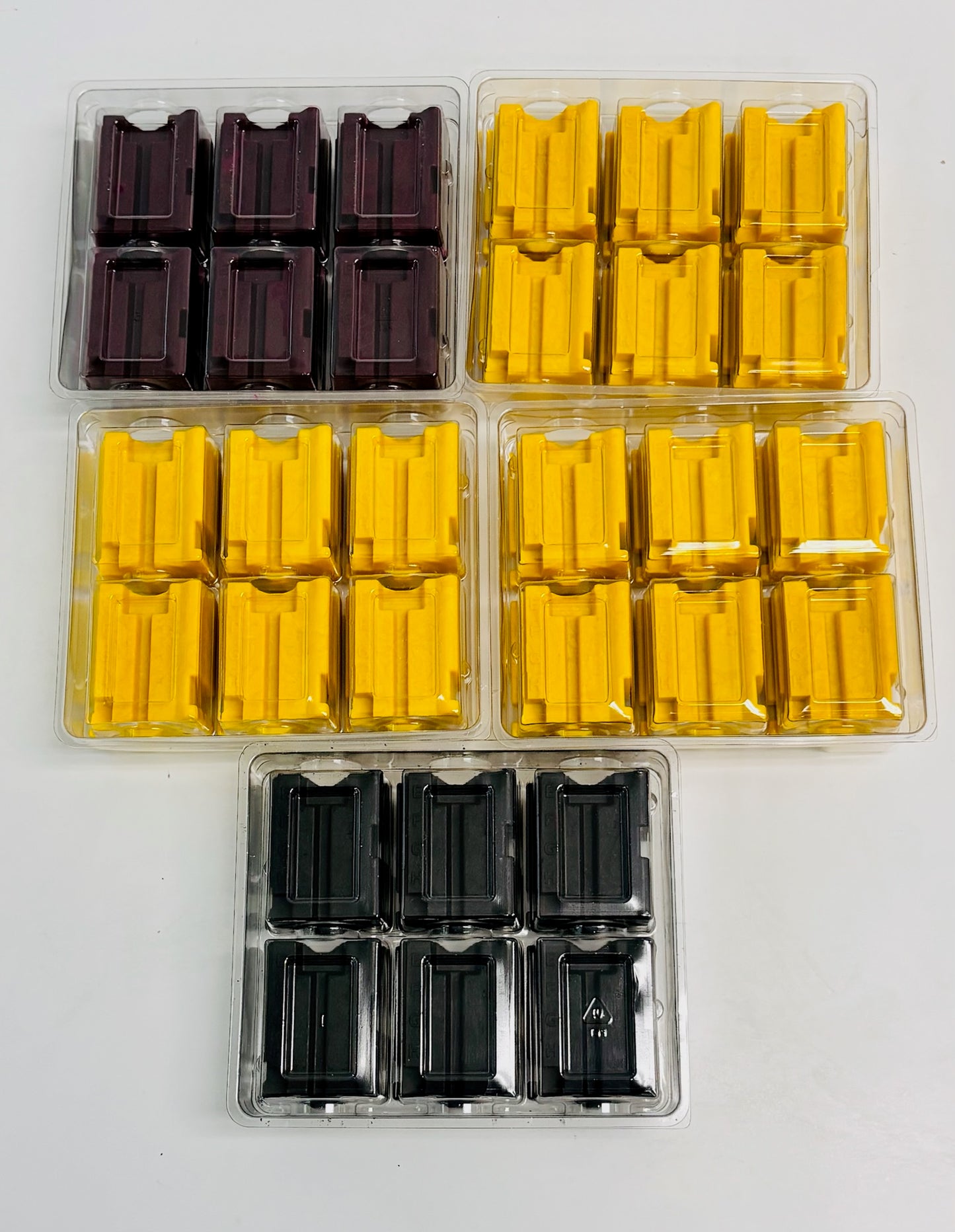 6 Open OEM Xerox ColorQube 8870  MYYYKK Ink 108R00951,52,53(6 Cubes per Box)