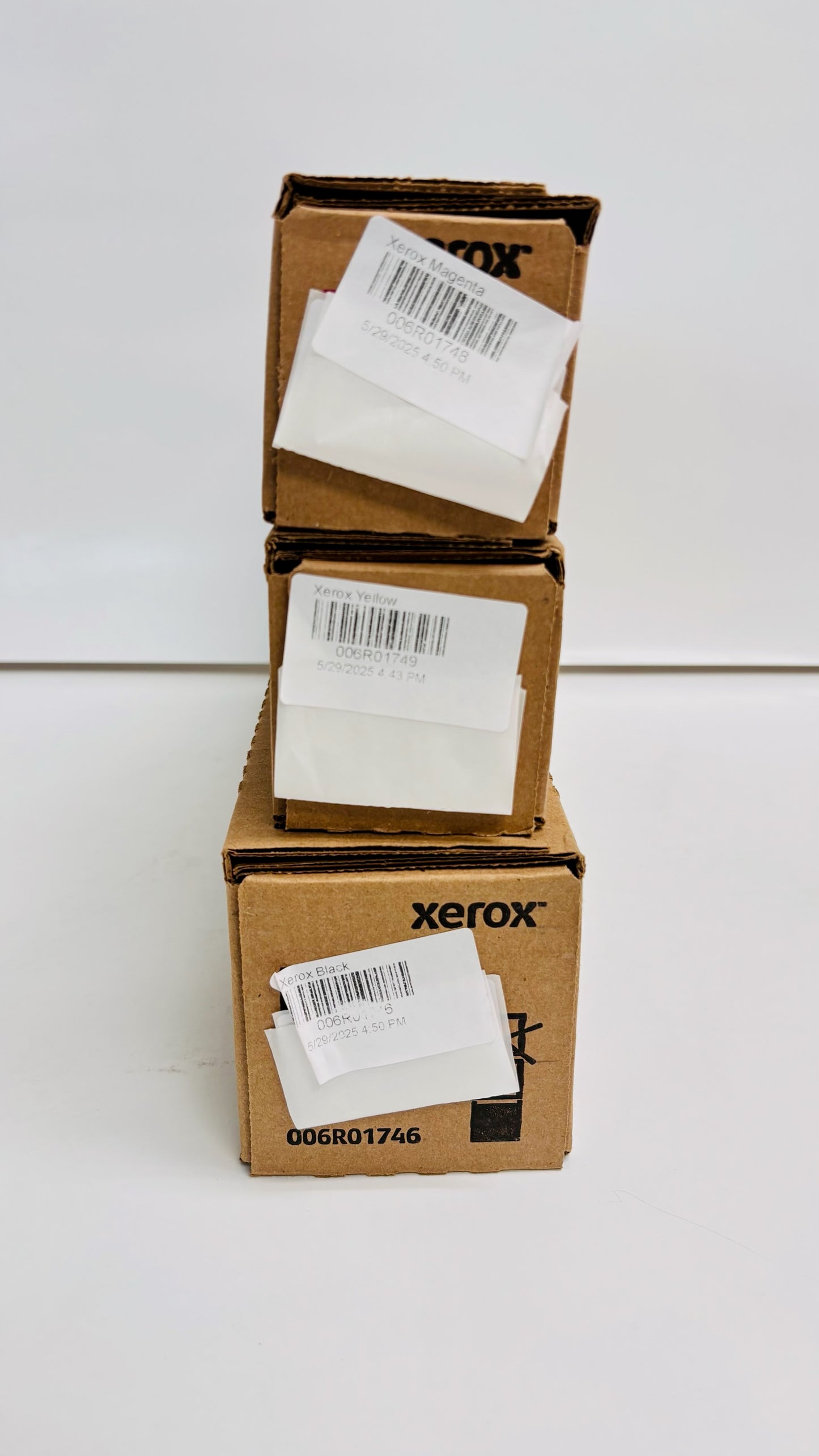 3 OEM Xerox AltaLink C8130,C8135 Mag, Yellow & Black Toners 006R01746,1748,1749