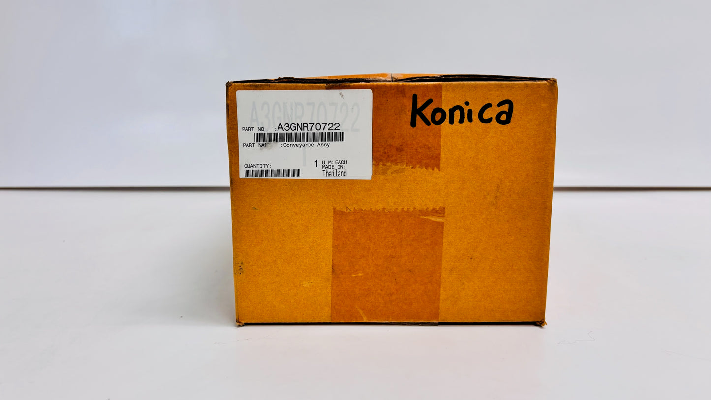 Open Genuine Konica Minolta C3350, C3850 Conveyance Assembly A3GNR70722