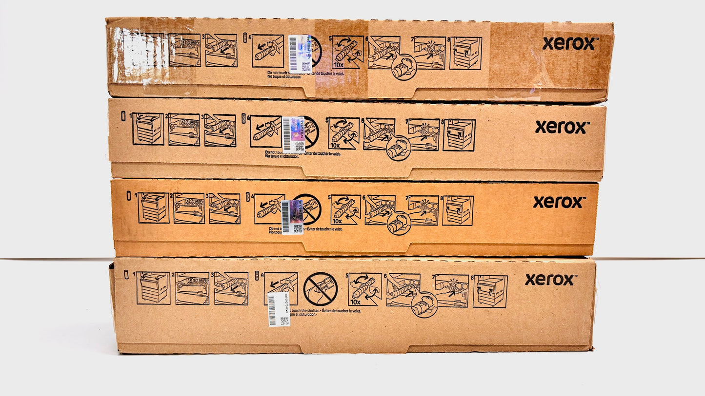 4 Cosmetic OEM Xerox AltaLink C8130,C8155 CMYK Toners 006R01746,47,48,49