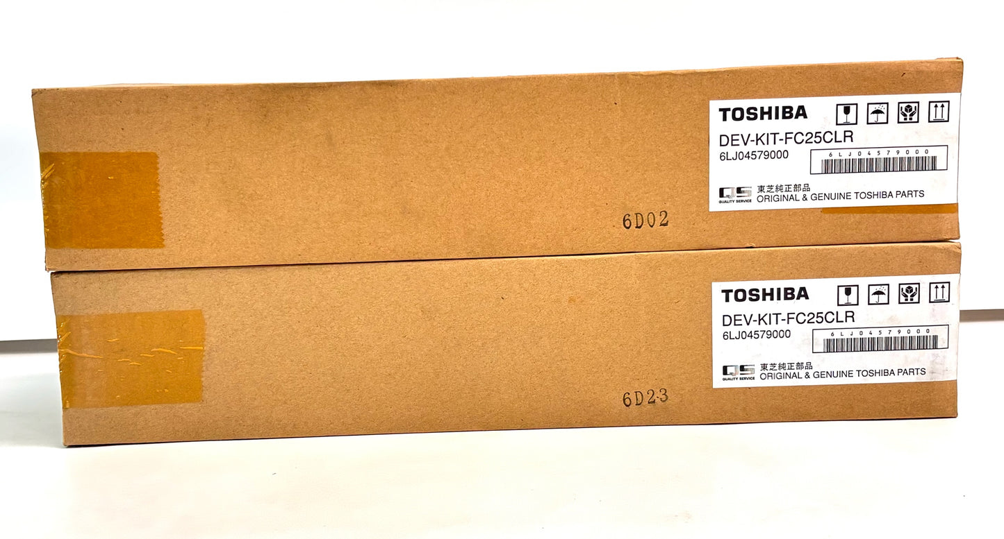 2 OEM Toshiba 2040c, 4540c Color Dev. Maintenance Kit DE-KIT-25CLR, 6LJ04579000