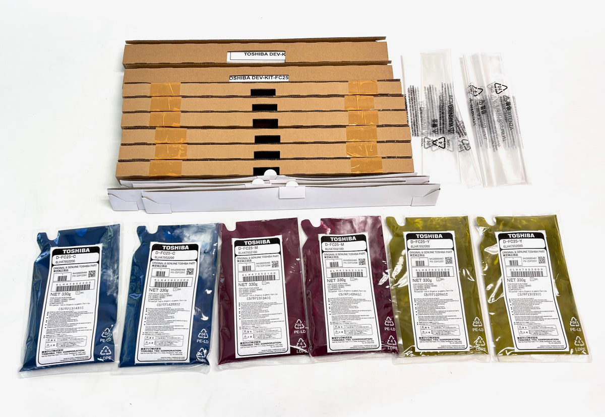2 OEM Toshiba 2040c, 4540c Color Dev. Maintenance Kit DE-KIT-25CLR, 6LJ04579000