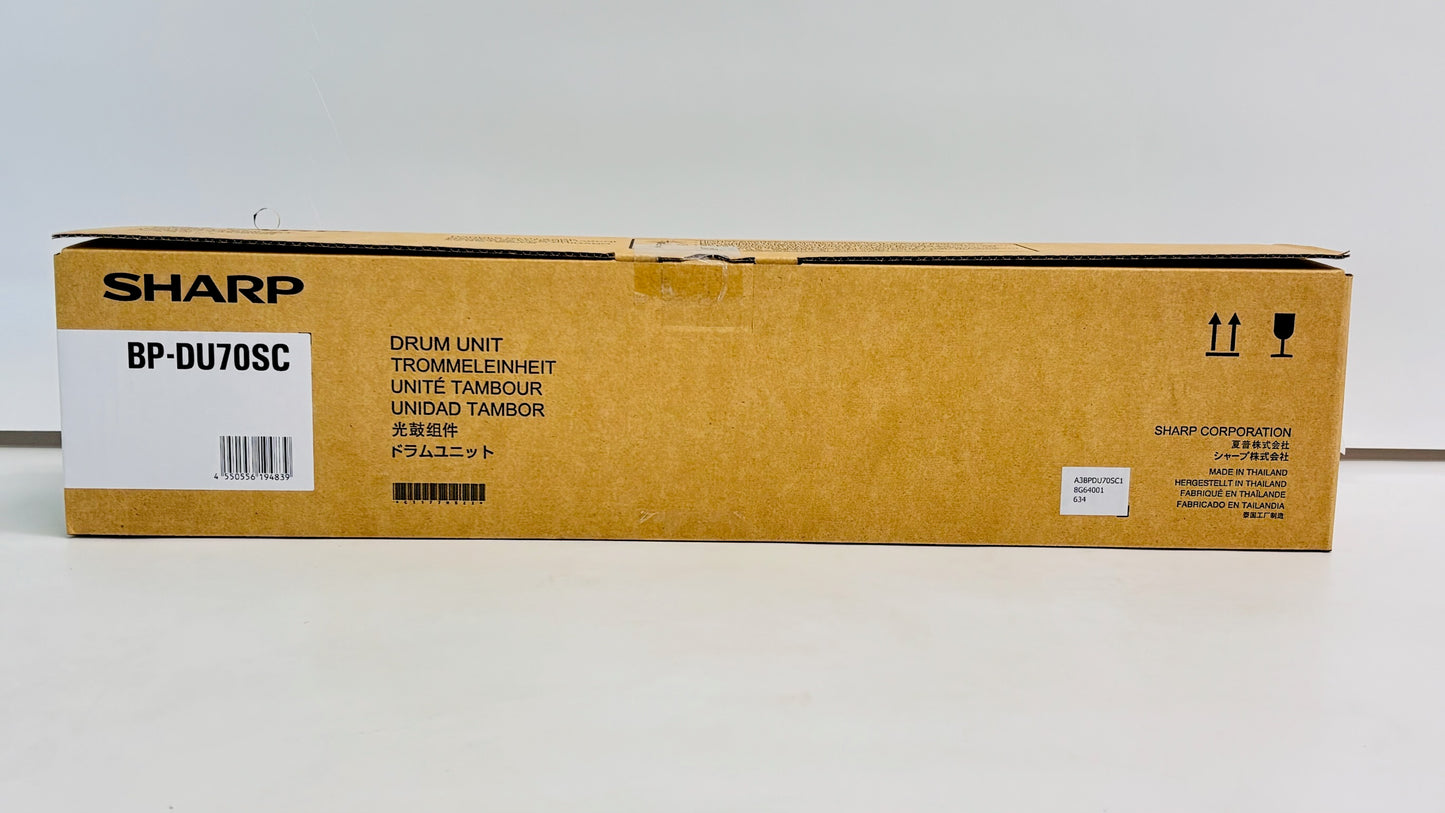 New Genuine Sharp BP-50C55, BP-50C65,BP-70C65 Drum Unit BP-DU70SC