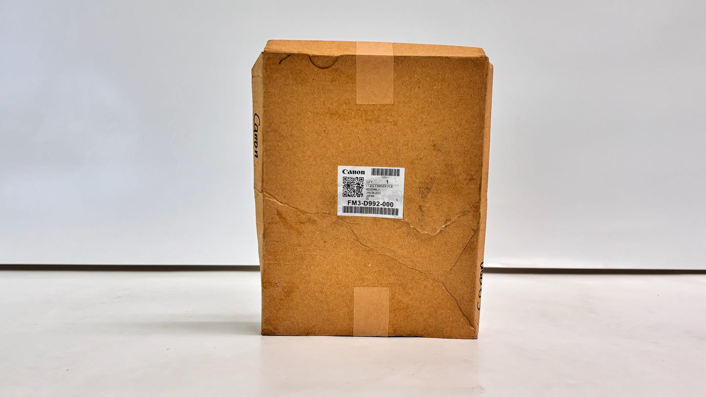 Genuine Canon  I.T. Belt Driver PCB Assembly FM3-D992-000, FM3D992000 (Bad Box)