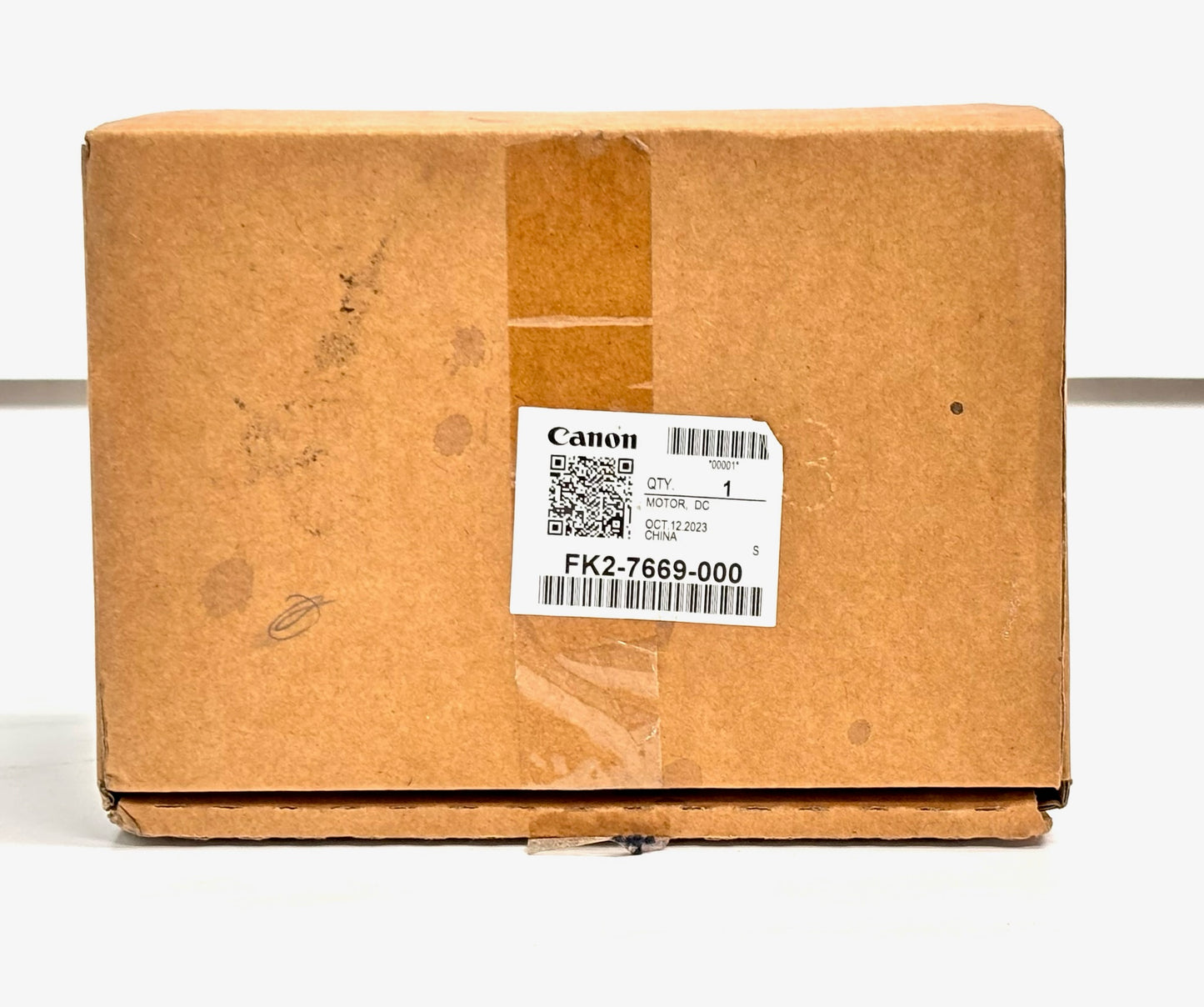 Open Genuine Canon IRA6055, 6265 Fuser Drive DC Motor FK2-7669-000, FK27669000