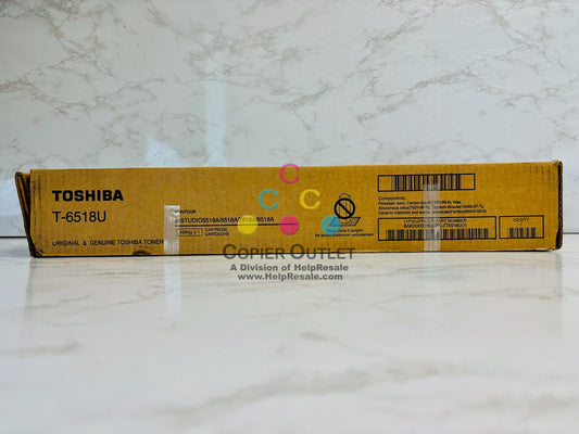 Genuine Toshiba e-STUDIO 5518A,6518A,7518A Black Toner 6518U-B (Damaged Box)