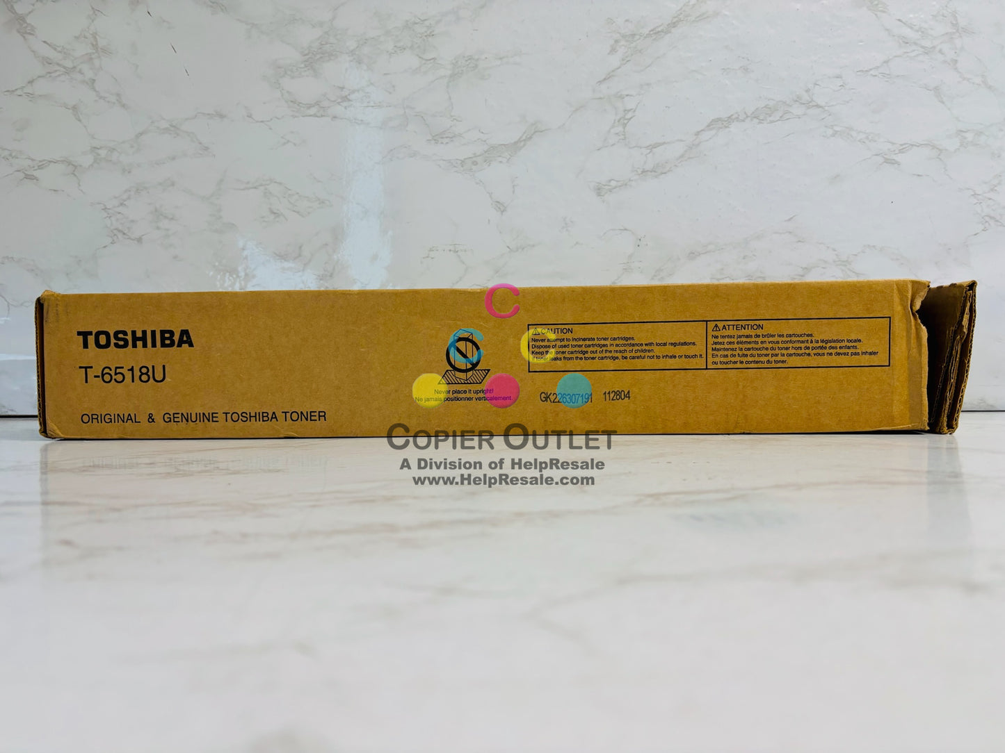 Genuine Toshiba e-STUDIO 5518A,6518A,7518A Black Toner 6518U-B (Damaged Box)