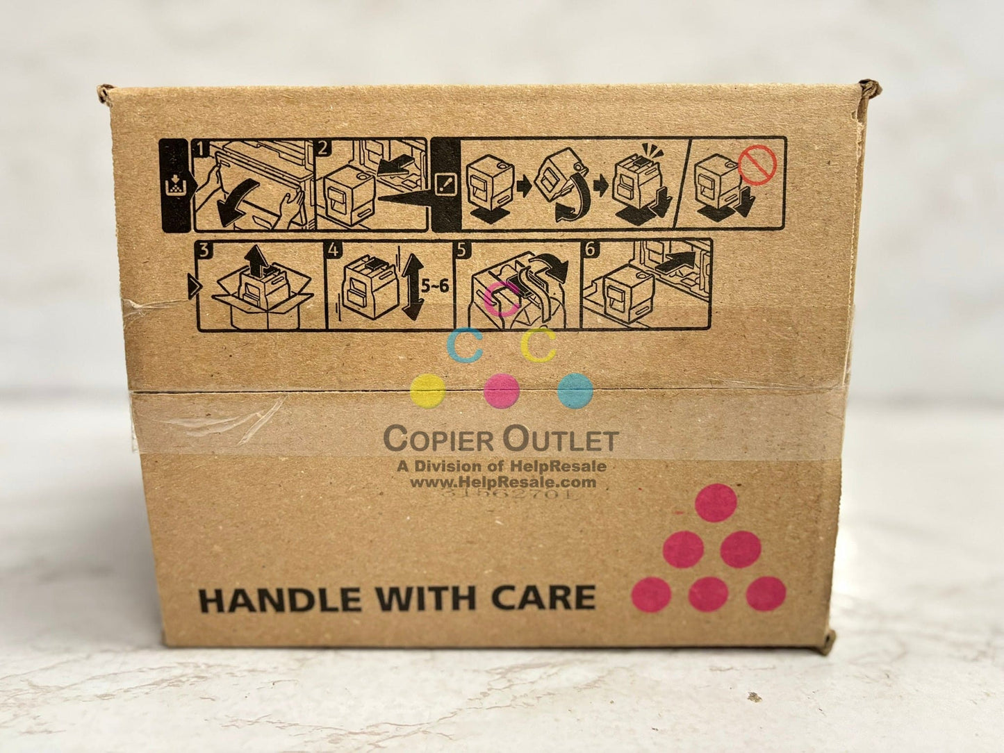 Genuine Ricoh,Savin,Lanier Pro C5100s,C5110s Magenta Toner 828352 Same Day Ship