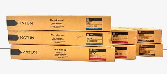 7 Compatible with Ricoh MPC2003,C2004,C2503,C2504 Cyan, Magenta & Black Toners
