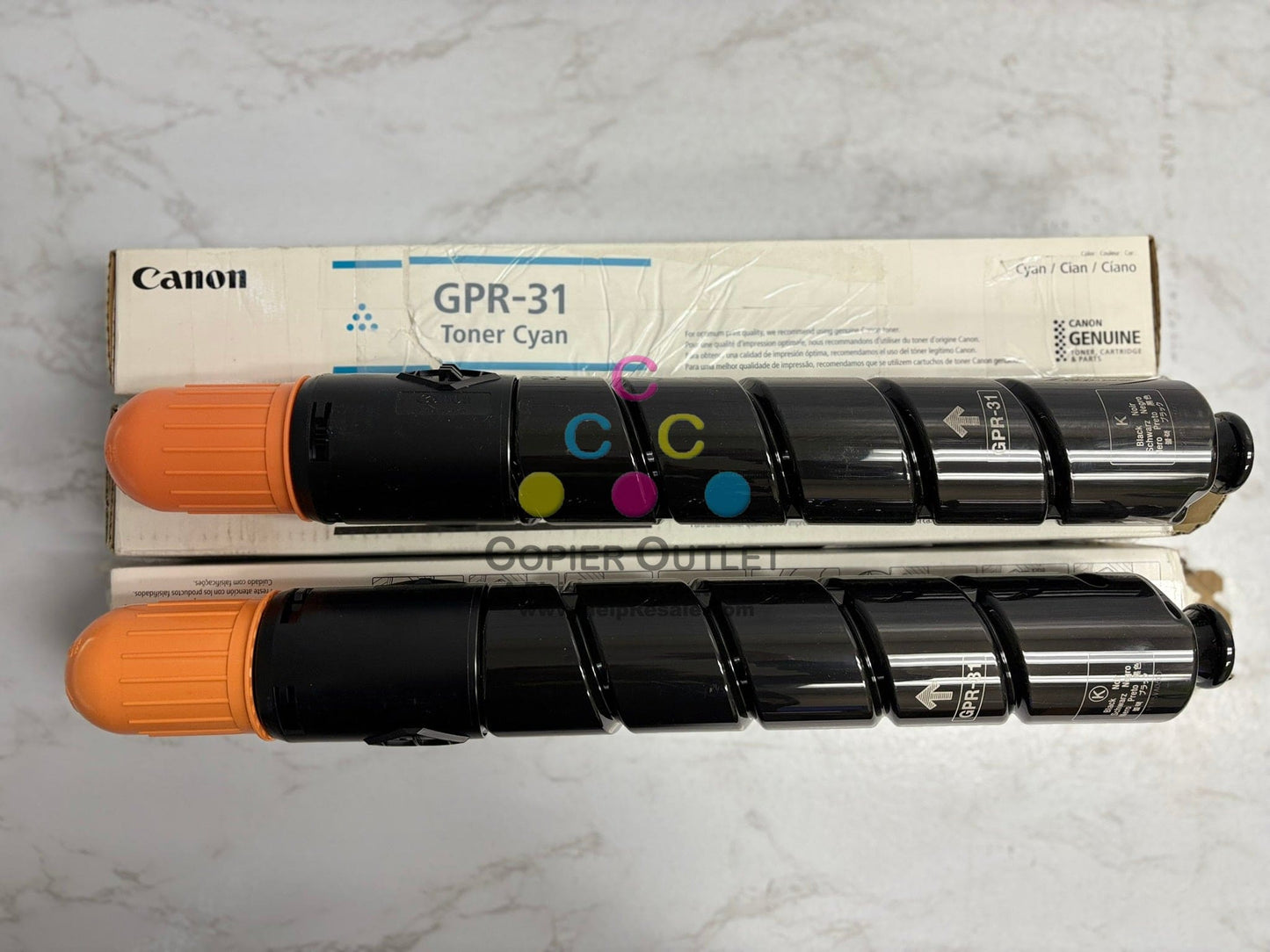 3 Genuine Canon iR ADV C5030,C5035,C5235,C5240 GPR31, GPR-31 CKK Toners