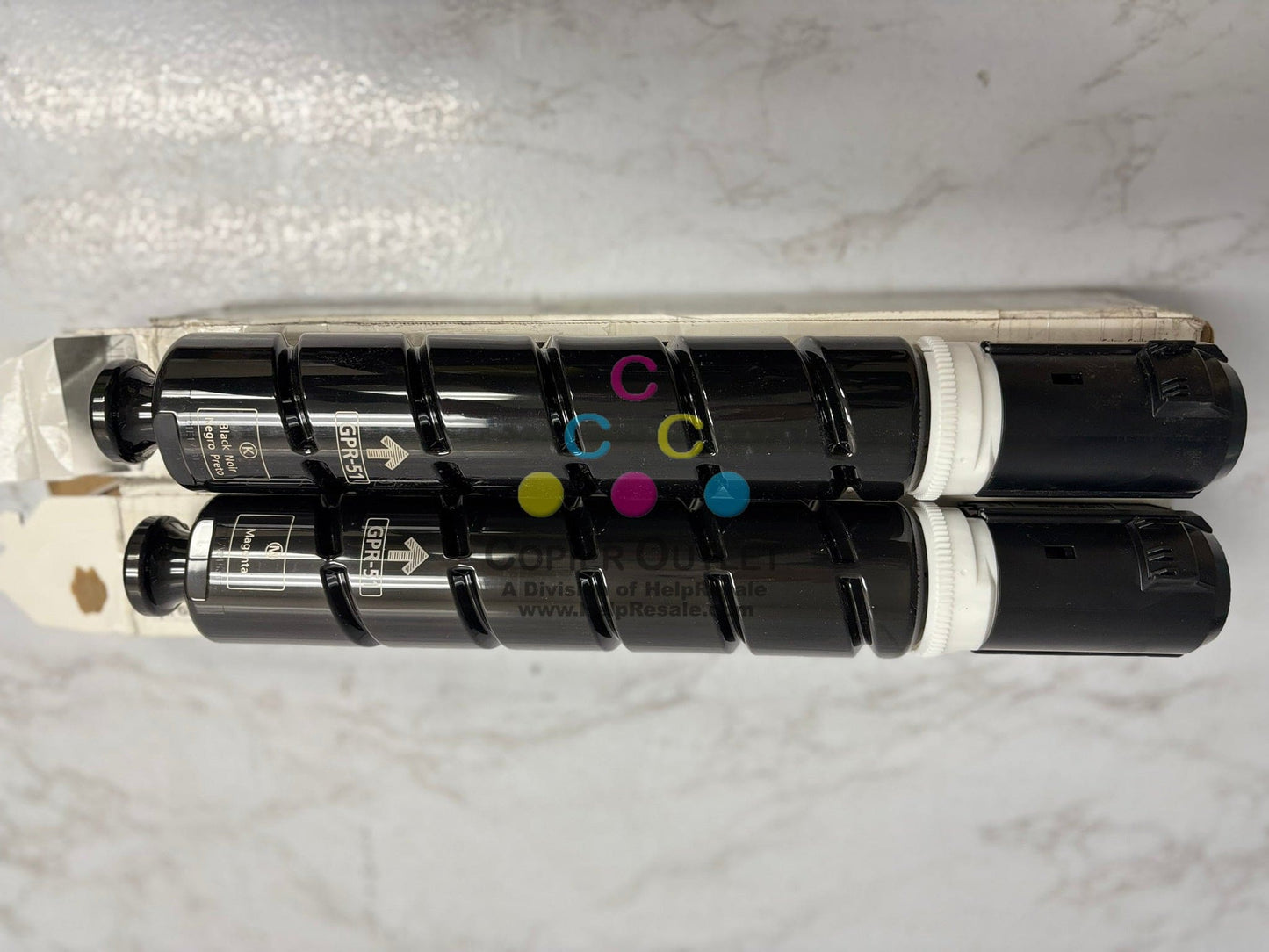 2 Open Genuine Canon imageRUNNER ADV C250,C255,C350,C355 GPR-51 MK Toners