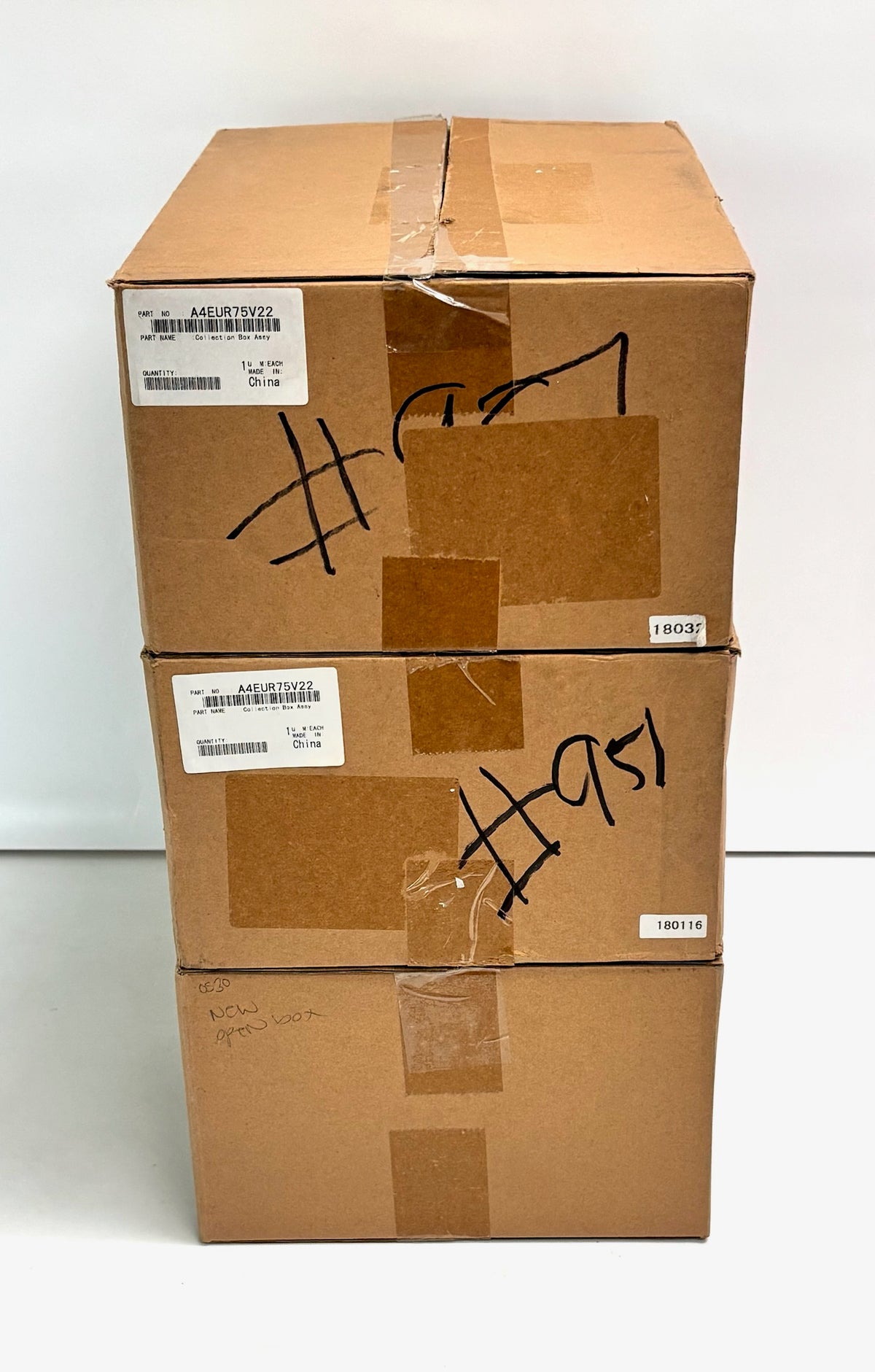 3 Open OEM Konica PRESS 1052, Pro 951 Waste Toner  Containers A4EUR75V22