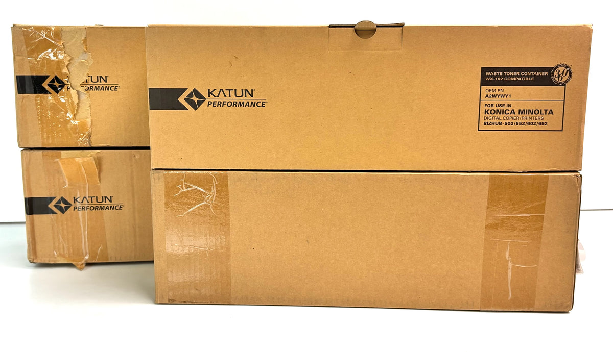 4 Compatible With Katun 502,652 BH Waste Toner Container A2WYWY1,WX-102,A2WYWY7