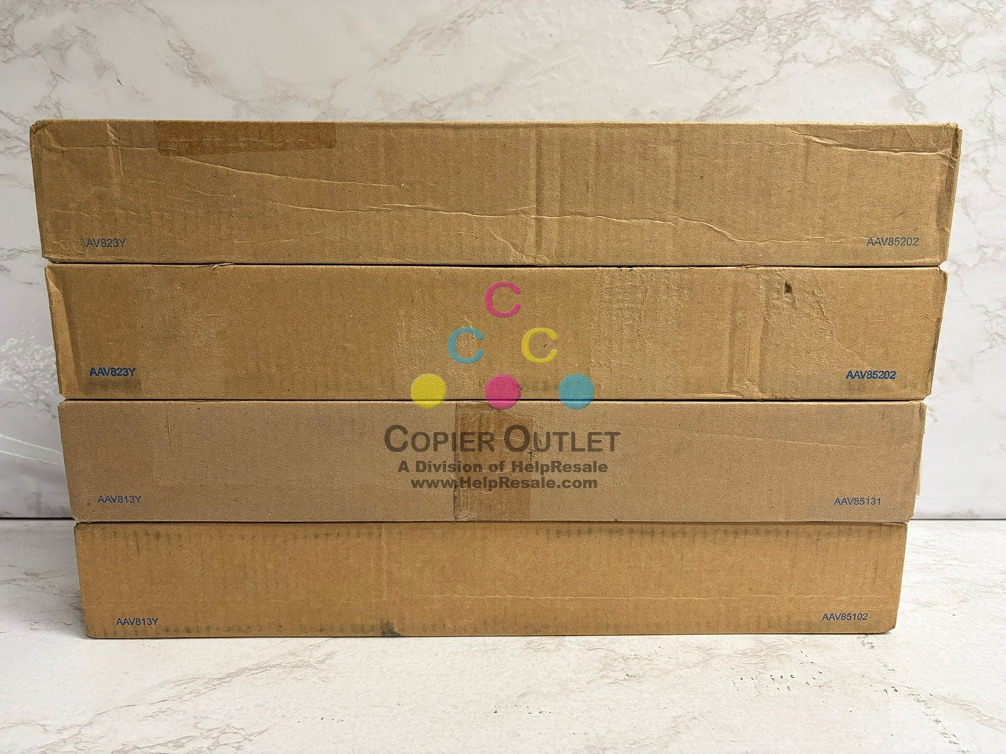 4 Genuine Konica Bizhub C250i,C300i,C360i TN328Y & TN328K Toners (No Mag & Cyan)