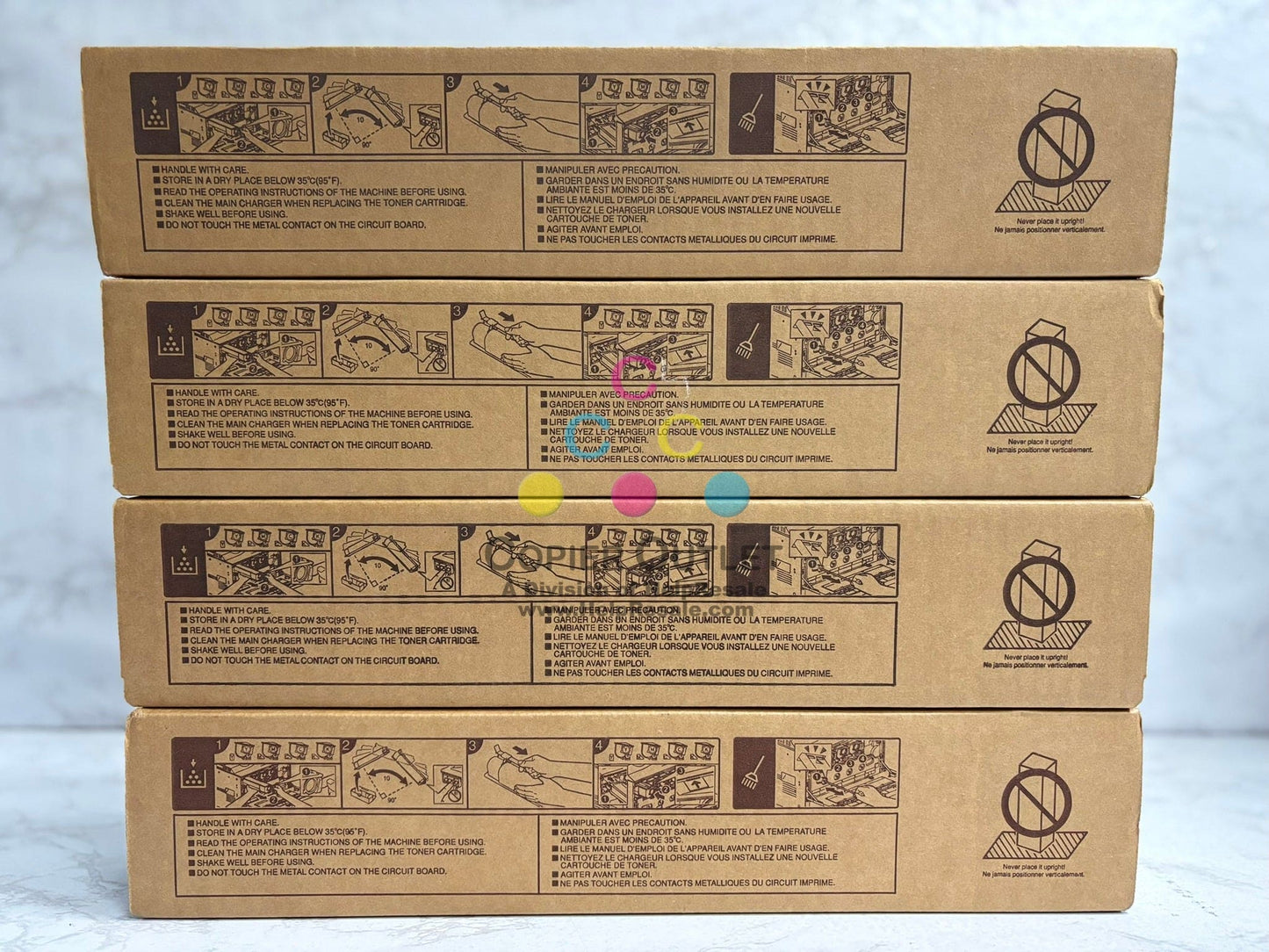4 OEM Toshiba eSTUDIO 2505AC,3005AC,3505AC,4505AC,5005AC T-FC505U CMYY Toner