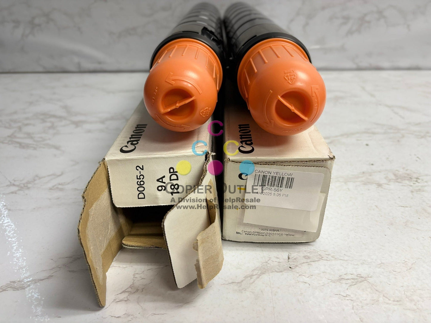 2 OEM Open Canon iR ADV C7565,C7570,C7580,C7765,C7770,C7780 GPR-56 MY Toner