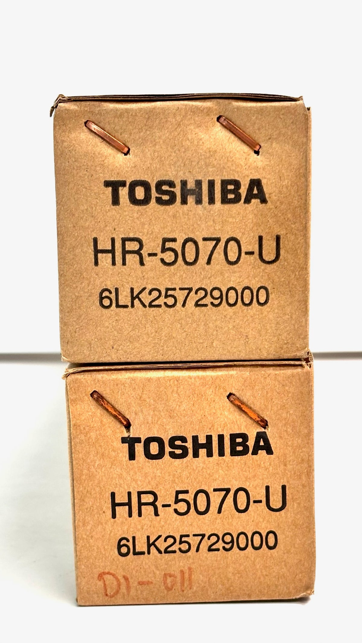 2 Genuine Toshiba 357,457,507 Upper Fuser Heat Roller HR-5070-U, 6LK25729000