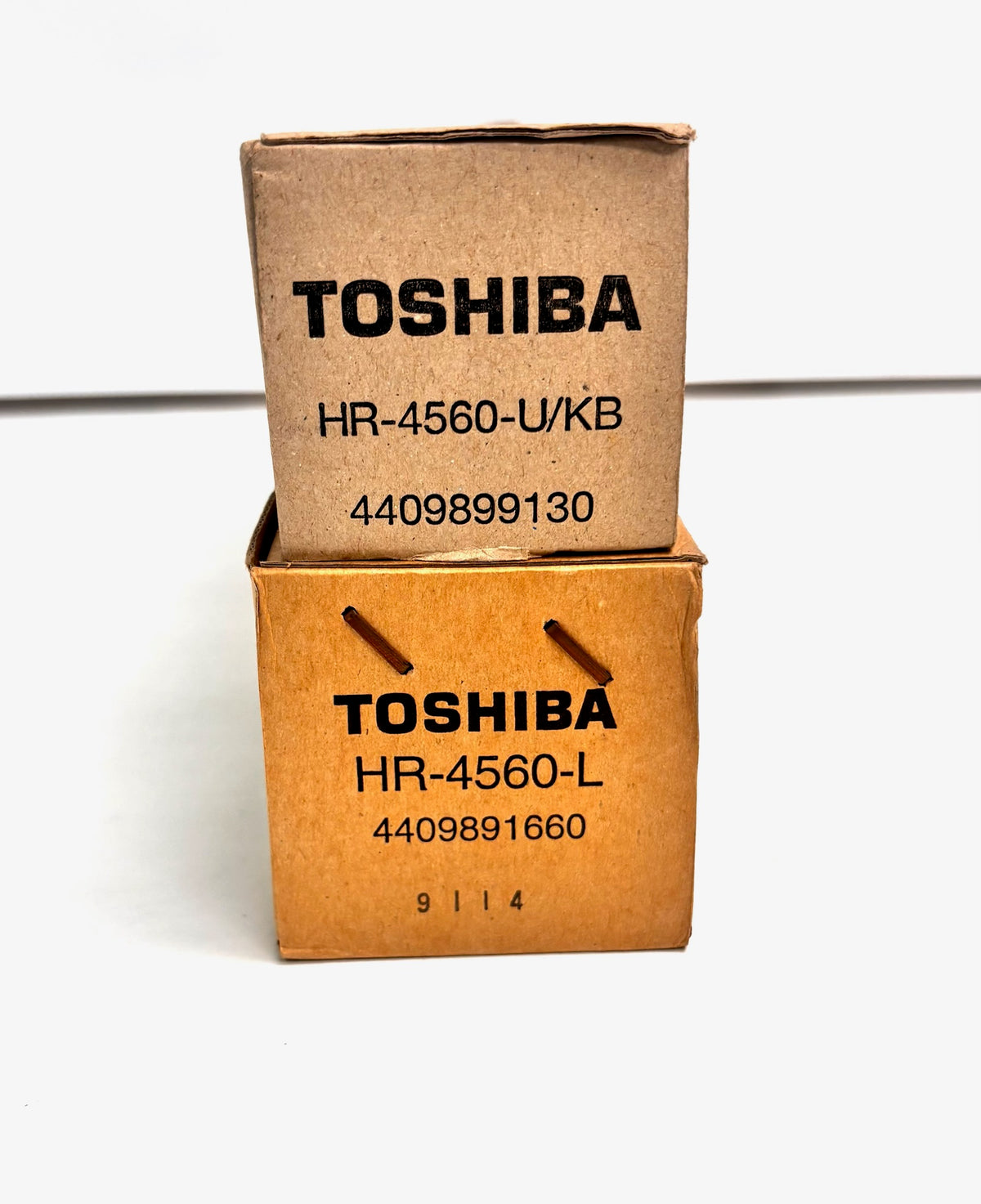 Genuine Toshiba Upper & Lower Fuser Pressure Rollers HR-4560-L x1, HR-4560-U/KB x1