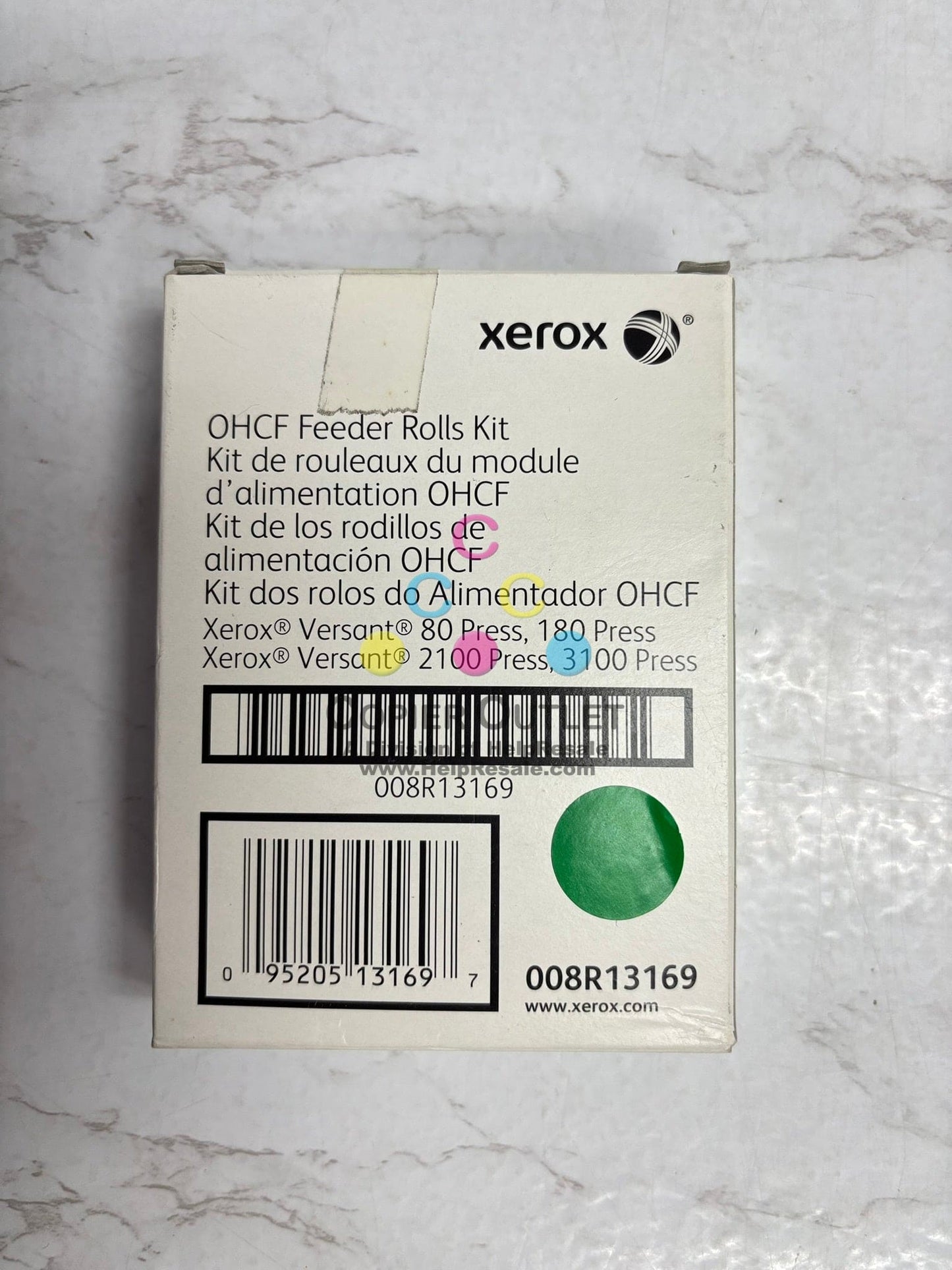 Genuine Xerox C60, C70, C75, B9110,2100,280,3100 Press Feed Roller Kit 008R13169