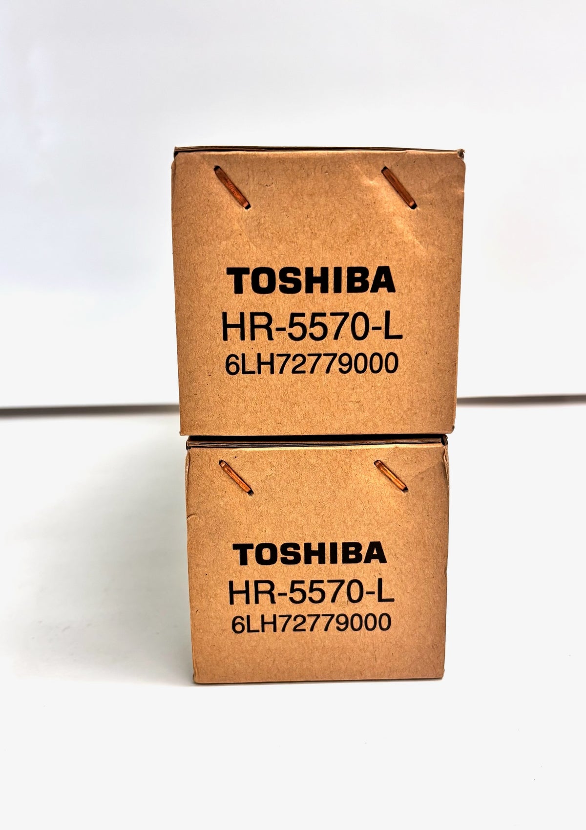 2 Genuine Toshiba eStudio 556, 857 Lower Heat Roller HR-5570L, 6LH72779000